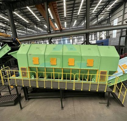 Усовершенствованная система отрицательного давления для сортировки отходов