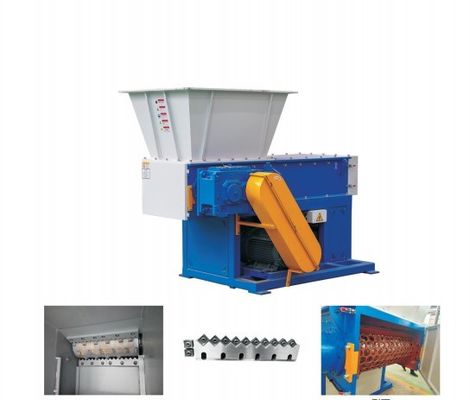 Одноствольные пластиковые пленки тканые пакеты Jumbo трубки кусок Shredder Machine для отходов пластика