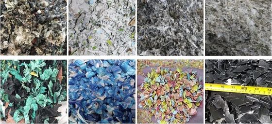 Одноствольные пластиковые пленки тканые пакеты Jumbo трубки кусок Shredder Machine для отходов пластика