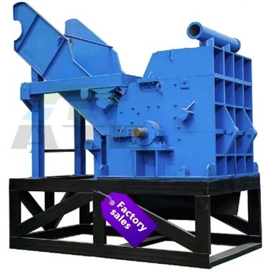 Скрап Металл Shredder Простая операция Алюминиевая банка дробилка для переработки тяжелых металлов