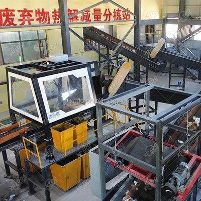 Линия переработки бытовых и коммунальных твердых отходов