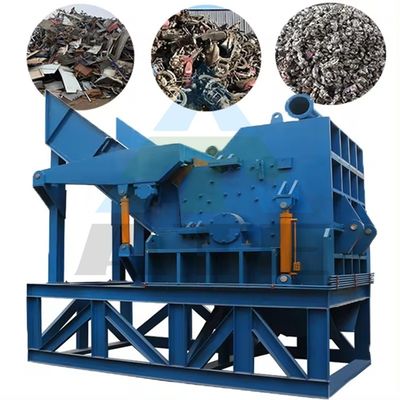 Легкая эксплуатация Заказ промышленный лом консервный дробилка Twin Shaft Shredder мощность kW 55