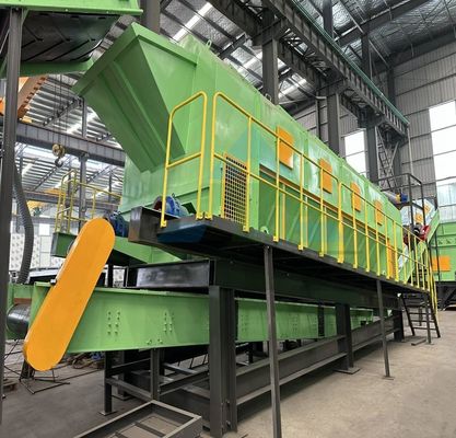 Машины для разделения воздушного потока для разделения твердых отходов в 50 т/день