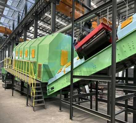 60-90% скорость разрыва пакетов твердых отходов воздух сортировка и разделение мусора скрининг машина