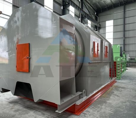 Продвинутая обработка отходов с помощью конвейерной линии Trommel Screen Conveyor Belt Line