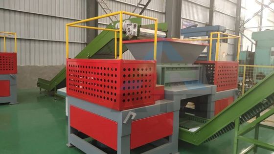 Пластиковая деревянная мелкая сумка Автомобильный стальной дробилки Shredder с двуствольными лезвиями и ножами