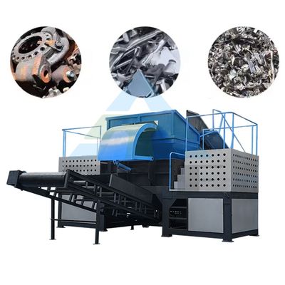 Переработка автомобильного лома грузовик Hub Crusher резиновый металл дробилка для подходящего материала