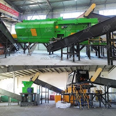 Автоматический воздушный сепаратор для 400T/D мусоросортировочной машины линия 26,7-79 тонн