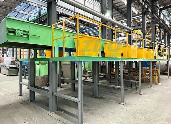 Муниципальное оборудование для сортировки твердых отходов с скоростью разрыва пакетов 60-90% и весом 2000 кг