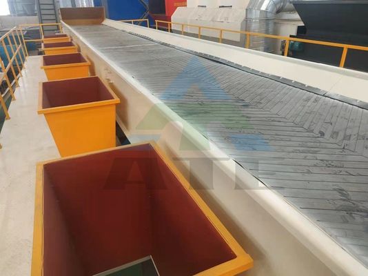 Специализированная установка по переработке отходов напряжением 380 В для отделения твердых бытовых отходов