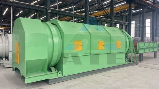 Сортировочная машина Trommel для сортировки бытовых и строительных отходов весом 2000 кг