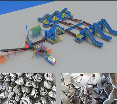 Алюминиевая банка Twin Shaft Scrap Metal Shredders дробилка с пластиковой дробилкой
