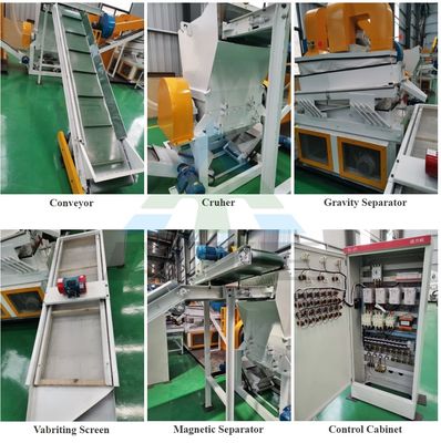 300-500 кг/ч Стробная сепараторная машина для переработки электрических кабелей