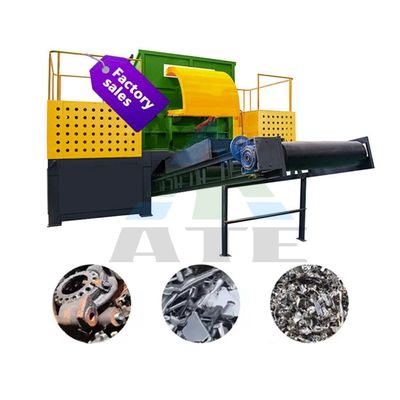 380V/50HZ напряжение радиальная шина шредер машина для обращения с пластиковыми и металлическими отходами