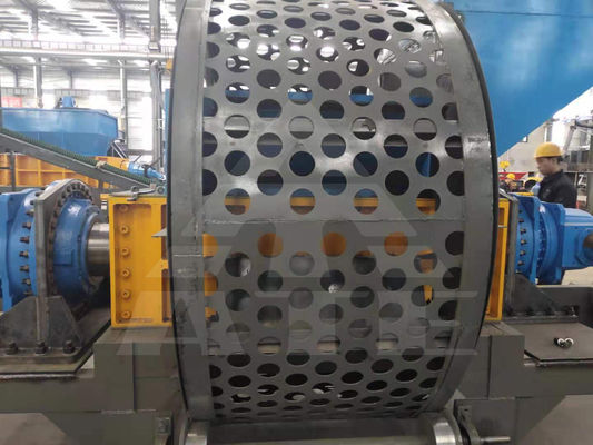 Большой двойной вал Shredder для отходов шин