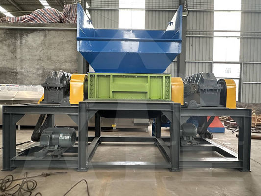 Конечный продукт 1-10 Cm Heavy Duty Double Shaft Shredder Crusher для строительства