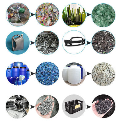 Конечный продукт 1-10 Cm Heavy Duty Double Shaft Shredder Crusher для строительства