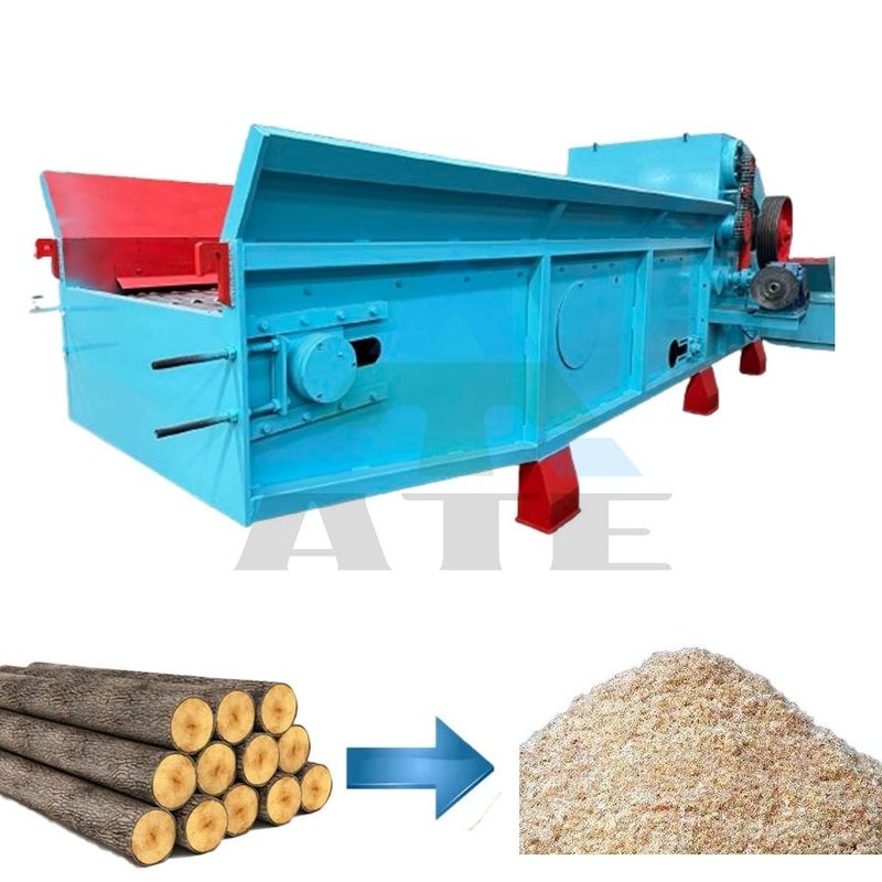CE Heavy Duty Wood Plank Branch Crusher Machine Wood Chips Древесный дробильщик мощностью 2-3 т/ч